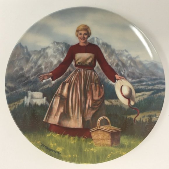Sound of Music Plate Collection (Missing Plate #7) and Broadway Album - Picture 1 of 16